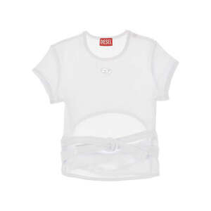 Diesel T-Bunny-Tail Ribbed T-Shirt